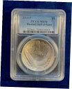 2014-P 野球殿堂 シルバー ダラー、未流通、認定 PCGS MS702014-P BASEBALL HALL OF FAME SILVER DOLLAR, UNCIRCULATED, CERTIFIED PCGS MS70