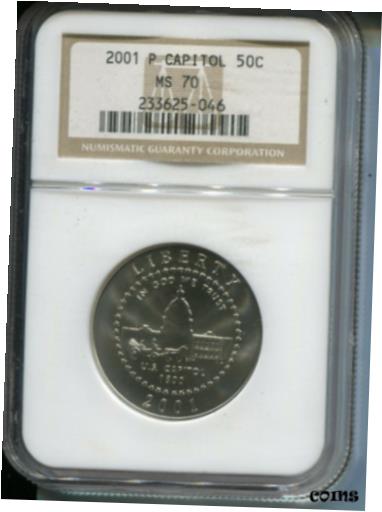 2001-P 50C ԥȥ NGC MS702001-P 50C Capitol NGC MS70