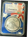 2018 $1 オーストラリア ウェッジテール 1 オンスシルバー NGC MS70 初日生産 メルカンティ2018 $1 AUSTRALIA WEDGE TAILED 1 OZ. SILVER NGC MS70 1st DAY PRODUCTION MERCANTI(3)