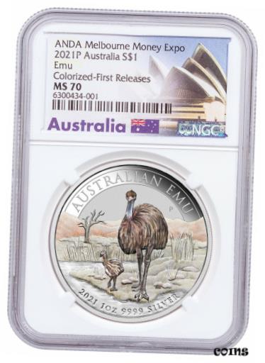 ڶ/ʼݾڽա ƥ    [̵] 2021 Australia 1 oz Silver Emu...