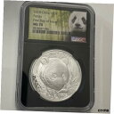 2018 チャイナ シルバー パンダ FDOI NGC MS702018 China Silver Panda FDOI NGC MS70