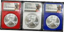 2016 MS 70 アメリカン シルバー イーグル 初日 FDI 30th NGC MS70 赤白青コア2016 MS 70 American Silver Eagle First Day FDI 30th NGC MS70 RED WHITE BLUE CORE