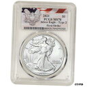 2021 American Silver Eagle Type 2 - PCGS MS70 - First Strike Red Flag Label※関税は当ショップ負担（お客様負担無し）※全国送料無料・海外輸送無料※商品の状態は画像をご確認下さい（極美品・目立った汚れ無し）※輸入品の為英語表記となります※その他ご不明点はお気軽にお問合せ下さい！Certification: PCGSFineness: 0.999Strike Type: BusinessGrade: MS70Year: 2021Composition: SilverCirculated/Uncirculated: UncirculatedMint Location: West PointDenomination: $1ISBN: Does not applyEAN: Does not apply[ご購入前に必ずお読み下さい]親切丁寧に、商品到着までサポート対応させていただきます。■パソコンの画像・画質により色や素材感が、実際の商品と多少異なる場合がございますので予めご了承くださいませ。■お客様のご都合（程度の解釈相違を含む）による商品のご購入後のキャンセル返品は、原則としてお受け致しておりません。未払いのまま2日以上連絡が取れない場合はキャンセルさせて頂きます。その場合、事務局側が自動的に「非常に悪い」の評価を付けてしまいますのでご注意ください。※お支払い頂いた場合は連絡は不要です。※他ショップでも販売しておりますので、稀に在庫がない場合がございます。■不具合での返品は箱などすべてが到着時の状態になるものに限らせていただきます。※当店では不良品はすべて現物確認と不具合の確認を行い対応をさせて頂いております。■お客様のご都合によるご注文確定後の商品のキャンセルにつきましては承っておりません。また、ご入金確認後、またはご決済完了確認後のキャンセルにつきましては、ご注文総額の30％のキャンセル料をご請求させていただきます。■領収書二重発行やトラブル防止のため、領収書発行は行っておりません。事務局側が発行している「支払い明細」が正式な支払い証明となります。支払い明細画面を印刷したものが領収書の代わりになることを各税務署に確認済みです。■年末年始・連休の発送は、業者も休みになる関係でいつもより遅れます。■輸送時の破損の場合は配送業者への報告を行って下さい。報告なしでの対応はできません。■日祝日は定休日とさせていただいております。連絡・発送が出来ませんのであらかじめご了承お願いいたします。■内容は必ずお読みになってからお買い求め下さいますようお願い致します。※在庫状況は常に更新をしておりますが、当社は複数店舗で在庫を共有しているため、ご注文を頂きましても稀に欠品している場合がございます。その際は誠に申し訳ございませんが、その旨をメールまたはお電話にてご連絡させていただきます。ご理解いただけますようお願い申し上げます。親切・丁寧にお取引させていただきますのでよろしくお願いします。 品質保証について 当店の商品の、品質保証についてご紹介いたします。 ▽品質保証書 お買い上げいただく全ての商品に「WORLD RESOURCE品質保証書」をおつけいたします。 これは、WORLD RESOURCEが販売した商品であることを保証するものです。大切に保管してください。 ▽標準保証に関して 当店でご購入頂きました商品は7日以内の標準保証サービスが付属致します。 ※ご購入日につきましては、製品の品質保証書に記載の日付にて確認させていただきます。 ※保証は通常利用時のみの対応となります。 ※ご購入日の確認を致しかねる場合は有償となります。品質保証書は大切に保管して下さい。POINT01　品揃え一番店を目指して 「期待に答えるお店づくりと、時代に合わせたサービスをご提供致します。」 POINT02　多種多様な商品レパートリー 「幅広く、世界の商品をご用意しております。」 POINT03　きっと見つかる！新しい発見 「テレビや雑誌で紹介されたアイテムもいちはやく。」 モットー：丁寧な接客対応 その道数十年のスタッフだからこそできる、“豊富な知識”に基づく商品のご提案。 お探しの商品はお気軽にスタッフにお尋ねください。 「以前は、商品ページあったけど、、、見つからない。」 「初めてアンティークコインの購入をしますが大丈夫ですか？」 「この年代の商品を探していますが、おすすめはありますか？」 「友人にアンティークコインを送りたいけど、おすすめありますか？」 等など、困ったときの質問にも、しっかり対応・お調べ致します。 取寄せ、取り置き等もできますので、商品一覧で見つからなかった商品でも、 スタッフまでお気軽にご相談下さい。 【お問い合わせはお気軽にどうぞ】 suport@world-resource.net