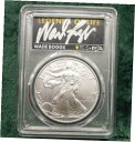 2021 PCGS MS 70 タイプ 1 最終日 シルバー イーグル、野球ウェイド ボッグス サイン入り2021 PCGS MS 70 Type 1 LAST DAY Silver Eagle , Baseball Wade Boggs Autographed