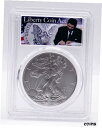 yɔi/iۏ؏tz AeB[NRC RC   [] 2017 Silver Eagle PCGS MS70 FS Label w/ Reagan Liberty Coin Act Signing