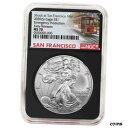 ץʡɥ꥽㤨֡ڶ/ʼݾڽա ƥ    [̵] 2020 (S $1 American Silver Eagle NGC MS70 Emergency Production Trolley ER LabelפβǤʤ66,500ߤˤʤޤ