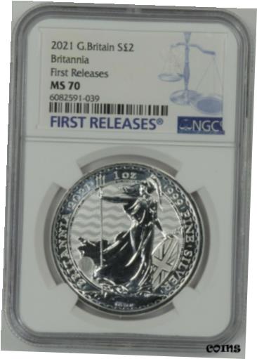 yɔi/iۏ؏tz AeB[NRC RC   [] 2021 UK Britannia. NGC MS70 First Releases. CR0540A/BRN