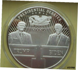 1オンス シルバー ラウンド「大統領討論会」トランプ/バイデン $499.99 送料無料1 OZ SILVER ROUND "PRESIDENTIAL DEBATE" TRUMP/BIDEN $499.99 FREE SHIP