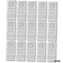 ץʡɥ꥽㤨֡ڶ/ʼݾڽա ƥ  Lot of 15 - 1 Kilo Silver 999 Bullion Cast Bar 482.25 troy oz - Jersey Mint [̵] #sof-wr-009904-1781פβǤʤ4,026,750ߤˤʤޤ