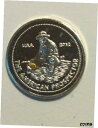 美しい 22K 金塊を含む希少な 0.999 1 グラム シルバー プロスペクター コイン!!セール!!RARE .999 ONE GRAM SILVER PR...