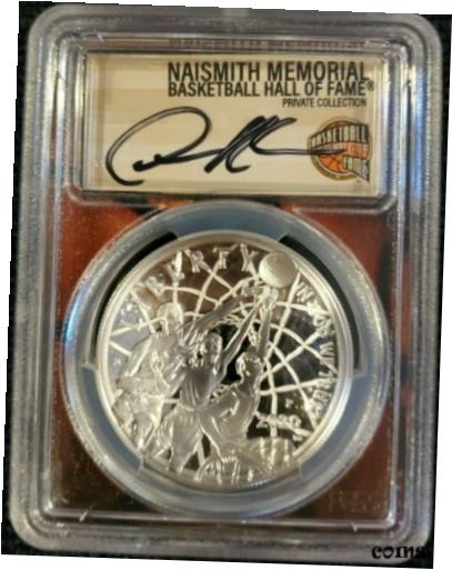 2020 P $1 プルーフ シルバー ネイスミス メモリアル HOF PCGS PR70 DCAM FDOI デニス ロッドマン 22020 P $1 PROOF SILVER NAISMITH MEMORIAL HOF PCGS PR70 DCAM FDOI DENNIS RODMAN 2