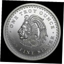1~OZ .999 SILVER~BU GEM ROUND~AZTEC CALANDER~1位。シリーズ ~ $46.88 ~ セール!1~OZ .999 SI...