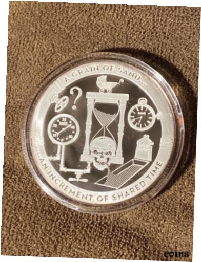 ڶ/ʼݾڽա ƥ    [̵] Chautauqua Silver Works T.I.M.E. Series A Of Sand 3217 / 10000 Round Coin