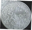 1 オンス シルバー ヒーローズ ジャーニー BU .999 ピュア COA シルバー シールド ウォリアー スパルタン 300 SSG1 oz silver ...