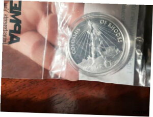 2020 ロードス島の巨像 1オンス .999 上質銀貨 古代世界の七不思議2020 Colossus of Rhodes 1oz .999 Fine Silver Coin 7 Wonders of the Ancient World