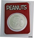 yɔi/iۏ؏tz AeB[NRC RC   [] Scarce 2020 1 oz .999 Silver Peanuts Christmas 55th Anniversary round in TEP