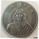 【極美品/品質保証書付】 アンティークコイン コイン 金貨 銀貨 [送料無料] LAKOTA INDIAN AND BUFFALO SILVER 1 OZ. - .999 SILVER FREE AND INDEPENDENT LAKOTA