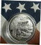 ڶ/ʼݾڽա ƥ    [̵] TRUMP 1 Oz Silver Round .999 BU 