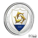 2020 EC8 アンギラ紋章 1 オンス シルバー プルーフ (カラー)2020 EC8 Anguilla Coat of Arms 1 oz Silver ...