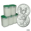 yɔi/iۏ؏tz AeB[NRC  (3) 2020 American Silver Eagle Rolls / 60 Troy Ounces / Fresh from Monster Box [] #sof-wr-009905-4206