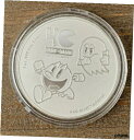 2020 パックマン 1 オンス .999 シルバー 40 周年記念 $2 ニウエ2020 Pacman 1 oz .999 Silver 40th Anniversary $2 Niue