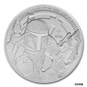  アンティークコイン コイン 金貨 銀貨  2020 Niue 1 oz Silver $2 Star Wars: Boba Fett BU - SKU#209207