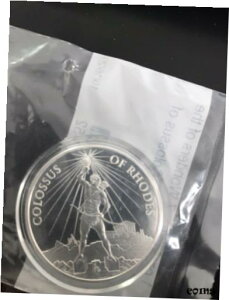 1 オンス .999 シルバー 古代世界の七不思議 #1 ロードス島の巨像 新シリーズ1 oz .999 Silver 7 wonders of the ancient world #1 Colossus of Rhodes new series