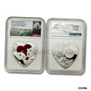 中国 2019 バレンタイン パンダ 1 オンス シルバー NGC PF70 ウルトラ カメオ SKU# 7094China 2019 Valentine Panda 1 oz Silver NGC PF70 ULTRA CAMEO SKU# 7094