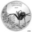 ڶ/ʼݾڽա ƥ    [̵] 2019 Congo Predators Latrodectus Black Widow Spider 1 oz .999 Silver BU Coin