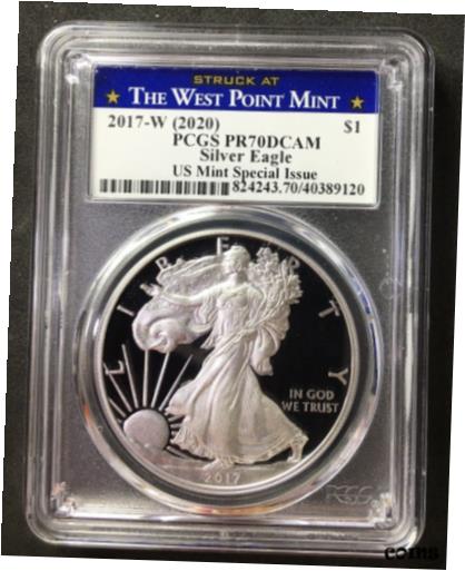 ڶ/ʼݾڽա ƥ    [̵] 2017-W (2020) Proof Silver Eagle PCGS PR70 DCAM US Mint Special Issue 120