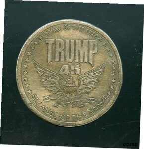 【極美品/品質保証書付】 アンティークコイン コイン 金貨 銀貨 [送料無料] Donald J Trump 45 Deplorables Make America Great again 1OZ .999 silver Round w/