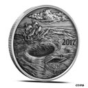 2017 1オンス シルバーバグ アイランド ワールプール アンティーク シルバー ラウンド2017 1oz Silverbug Island Whirlpool Antiqued Silver Round