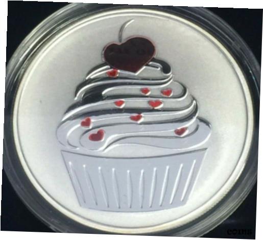  アンティークコイン コイン 金貨 銀貨  2015 $5 Silver Messages of Love Cupcake Proof Coin Limited Edition of 1500