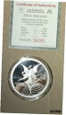 2015 シルバー バグ アーチャー 500 個限定 1 オンス ファイン シルバー プルーフ2015 Silver Bug Archer Very Limited Run Of 500 1 Oz Fine Silver Proof