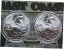 ڶ/ʼݾڽա ƥ    [̵] (Lot of 2) 2015 Freedom Pegasus 1oz Troy .999 Fine Silver Round Bullion BU #CF