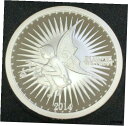 2014 シルバーバグ アリアナ ザ フェアリー 1 オンス ラウンド プルーフ2014 Silverbug Ariana the Fairy 1 oz Round Proof