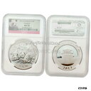 中国 2013 パンダ 10 元 1 オンス シルバー NGC MS70China 2013 Panda 10 Yuan 1 oz Silver NGC MS70