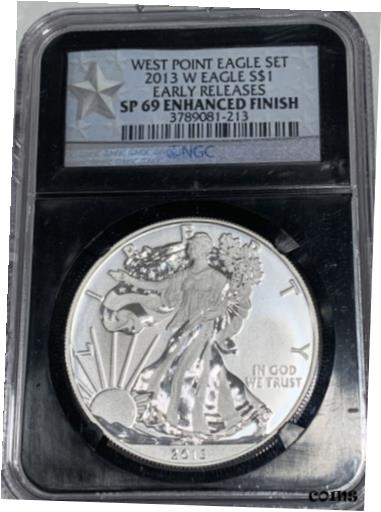 yɔi/iۏ؏tz AeB[NRC RC   [] 2013-W Enhanced Finish Silver American Eagle - NGC SP69 Early Releases 213