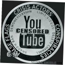 2オンス .999 ピュアシルバー シールド プルーフ YOU TUBE 検閲済み ミニ ミント ラウンド コイン COA2 OZ .999 PURE SILVER SHIELD PROOF YOU TUBE CENSORED MINI MINTAGE ROUND COIN COA