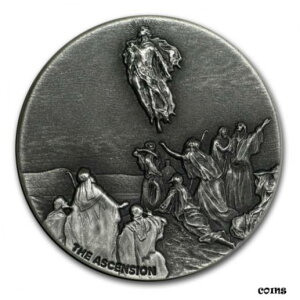2018 2 オンス銀貨 - 聖書シリーズ (キリストの昇天) - SKU#1601892018 2 oz Silver Coin - Biblical Series (Ascension of Christ) - SKU#160189