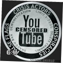 2021 シルバー シールド YOU TUBE 検閲済み 2 オンス .999 プルーフ - 「InfoIndCom」シリーズの #132021 Silver Shield YOU TUBE CENSORED 2oz .999 Proof - #13 in "InfoIndCom" Series