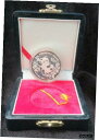 1991 2オンス シルバー パンダ * 箱付き * 素晴らしいコイン * プルーフ * 素晴らしい贈り物1991 2 Ounce Silver Panda *...