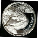  アンティークコイン コイン 金貨 銀貨  2 oz Grand Canyon Ultra High Relief American Landmark Series .999 Silver