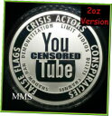 2oz You Censored Tube Proof Silver Shield InfoIndCom シリーズ #1 Youtube 低 COA*2oz You Censored Tube Proof Silver Shield InfoIndCom Series #1 Youtube LOW COAs*