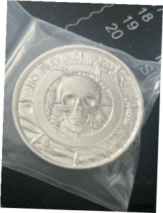 「ザ キャプテン」私掠船 2 オンス .999 シルバー ラウンド「No Prey No Pay」海賊"The Captain" Privateer 2 oz .999 Silver Round "No Prey No Pay" Pirate