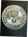 【極美品/品質保証書付】 アンティークコイン コイン 金貨 銀貨 送料無料 2oz. 2021 Deuce Four Skull. WE ARE EVERYWHERE EXPECT US Patriotic 999 Silver Rd