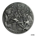  アンティークコイン コイン 金貨 銀貨  2017 2 oz Silver Coin - Biblical Series (Nailing Christ to Cross)