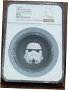 【極美品/品質保証書付】 アンティークコイン 銀貨 2020 Star Wars NGC PF 70 NIUE 2oz Silver 5 STORMTROOPER HELMET High Relief 送料無料 sot-wr-009976-3057