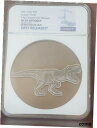 2021 NGC MS 69 NIUE 2oz シルバー $5 「ジュラシック ワールド - T REX シェイプ」初回リリース2021 NGC MS 69 N...