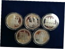 ハイランダー TV シリーズ ファイブ メダル 各 2 オンス シルバー プルーフ セット E4766Highlander TV Series Five Medal Two Ounce Each Silver Proof Set E4766